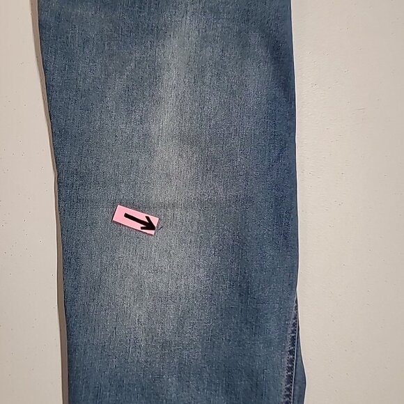Terra & Sky TS Straight Leg Denim Jeans Womens Plus Size 22W Blue High Rise - Picture 16 of 16